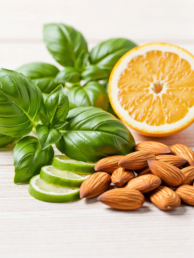 Ingredienti naturali freschi